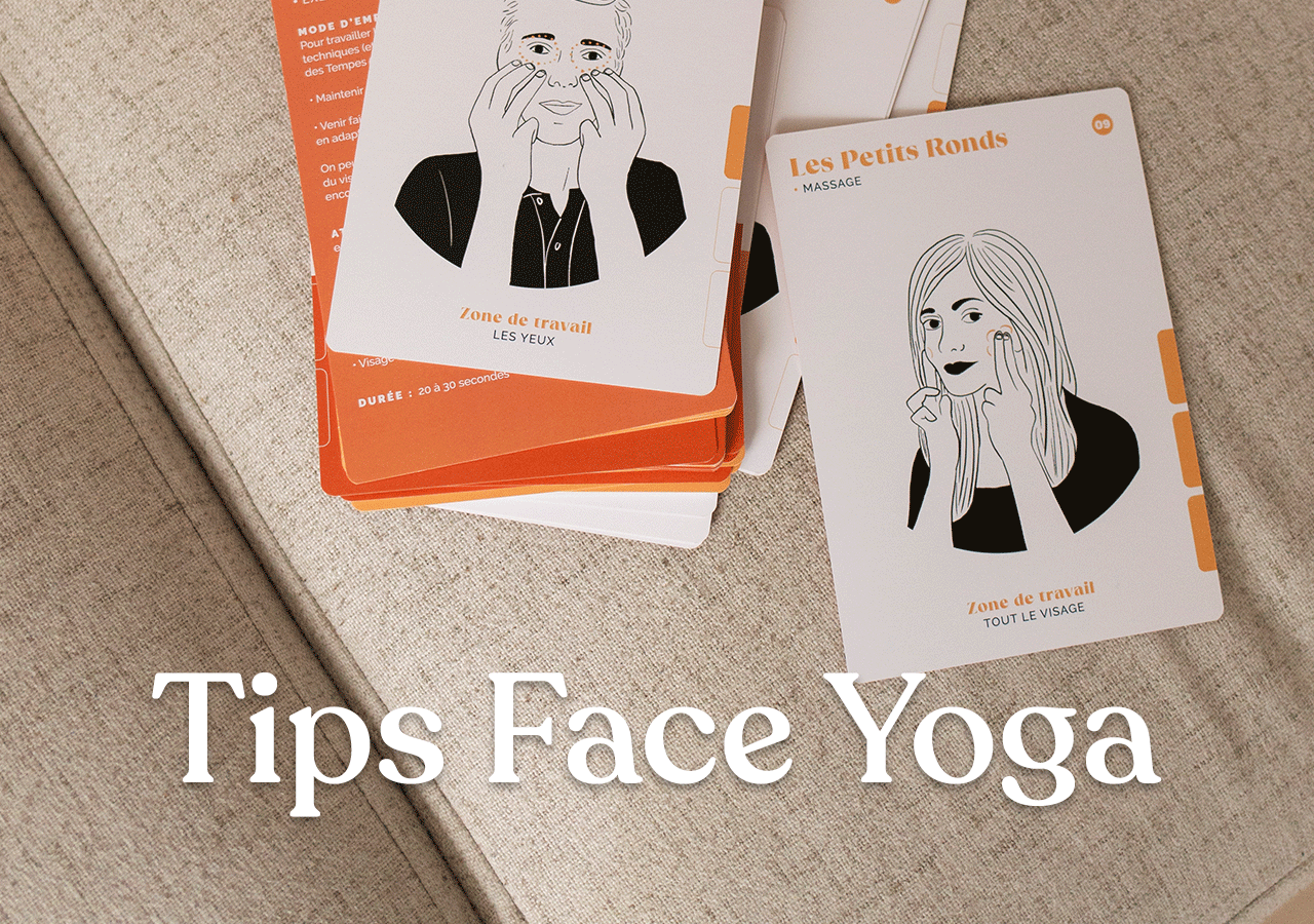 Les bienfaits du Yoga du Visage 🌿✨ - Justasana - Cartes de yoga pour pratiquer en autonomie