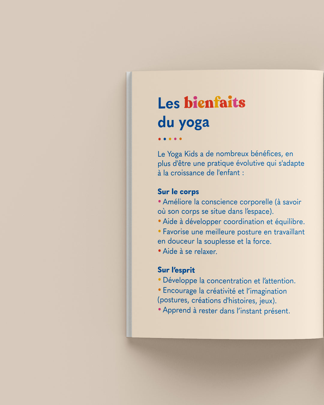 Coffret de Yoga Kids 🧸