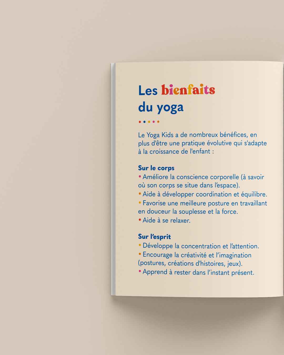 Coffret de Yoga Kids 🧸
