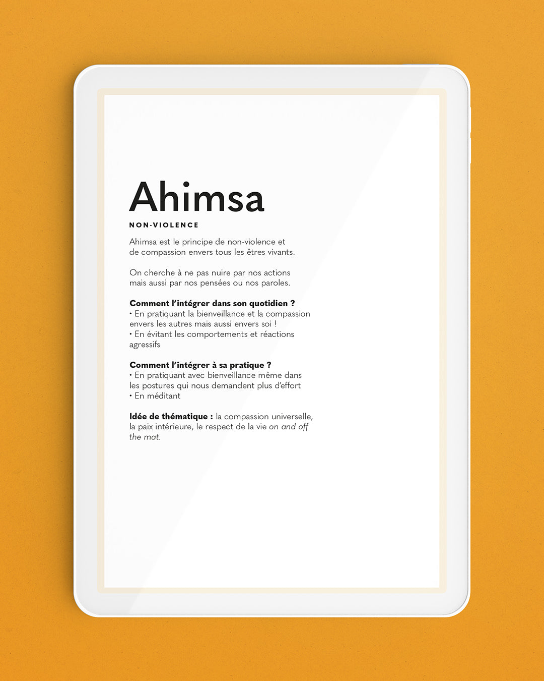 Yama & Niyama 🕉 20 Séquences (E-Book)