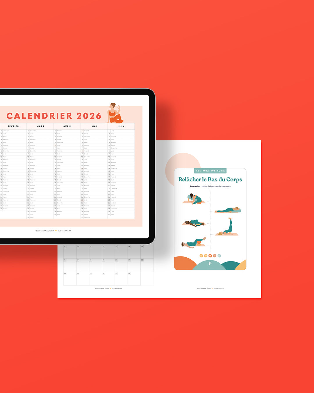 Calendrier 2026 🗓️ 12 Séquences (E-Book)