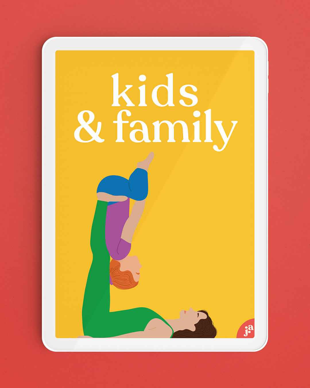 Kids & Family Yoga 🧸 (E-Book)