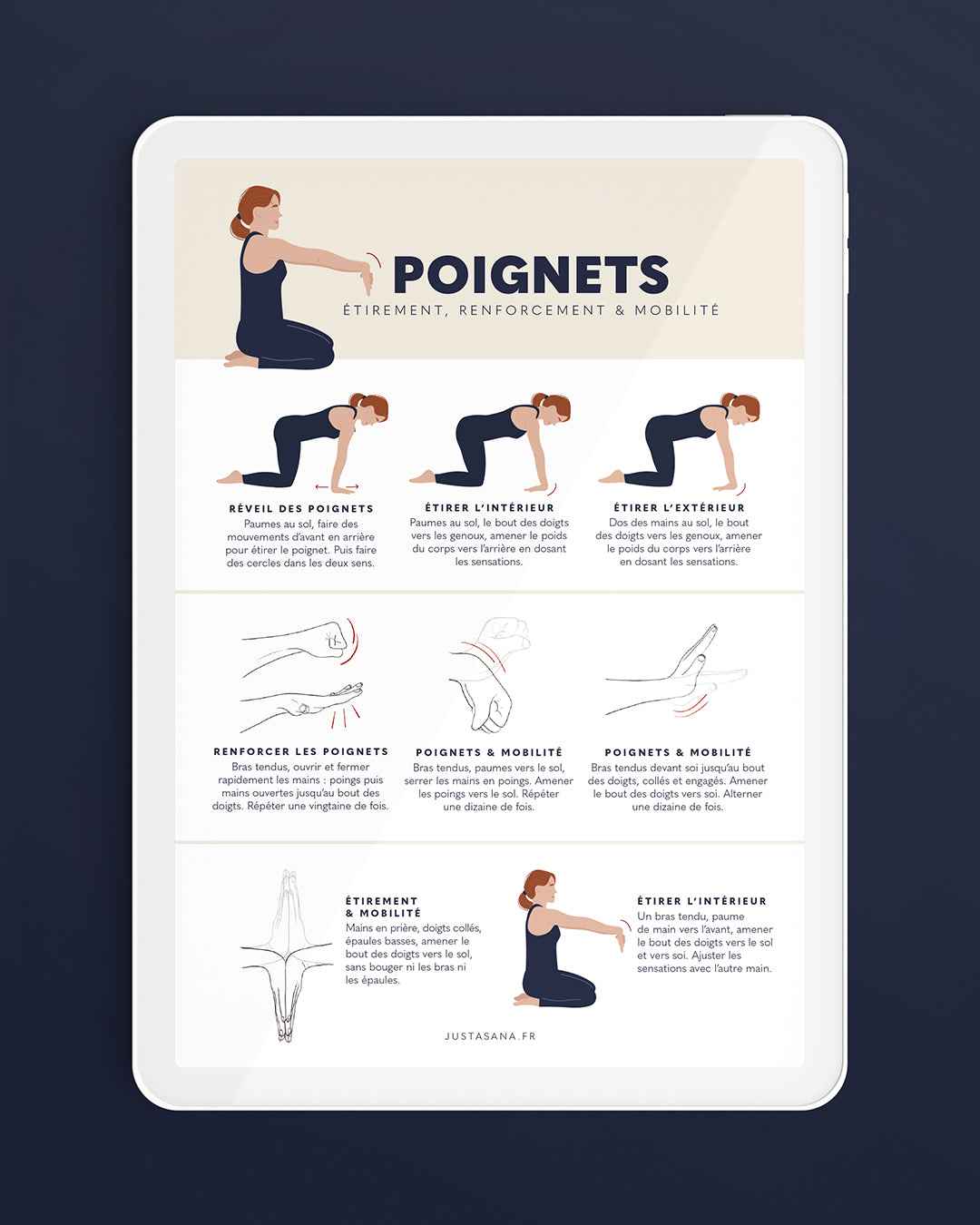 Fiche Spéciale Poignets