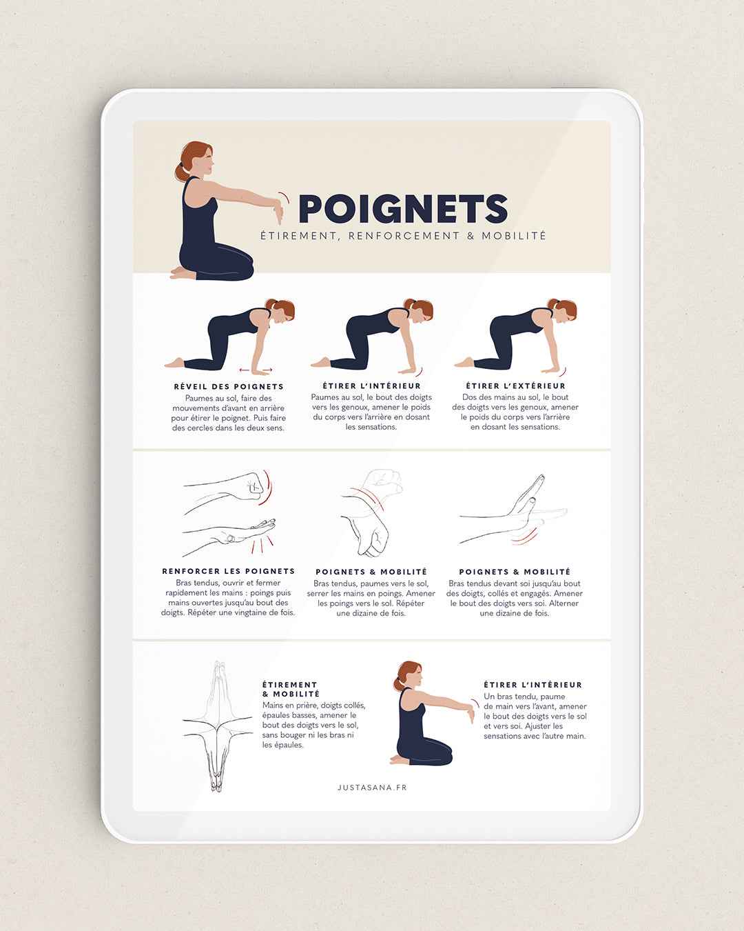 Fiche Spéciale Poignets