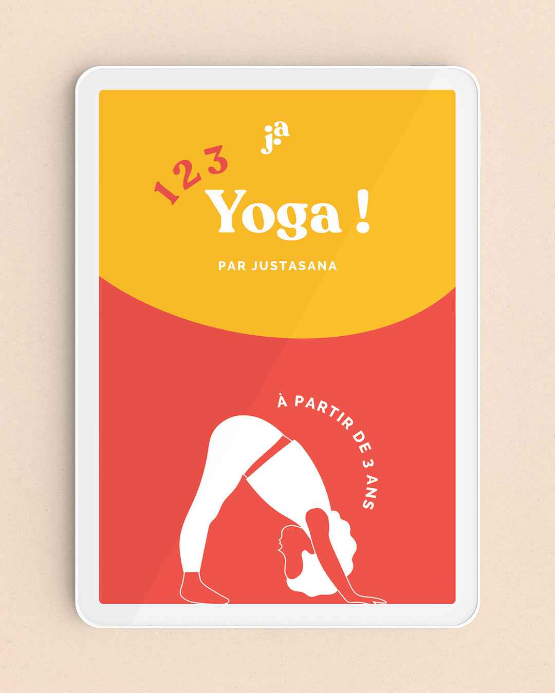 Cahier de Vacances Kids 🖌 1 2 3 Yoga (E-book)