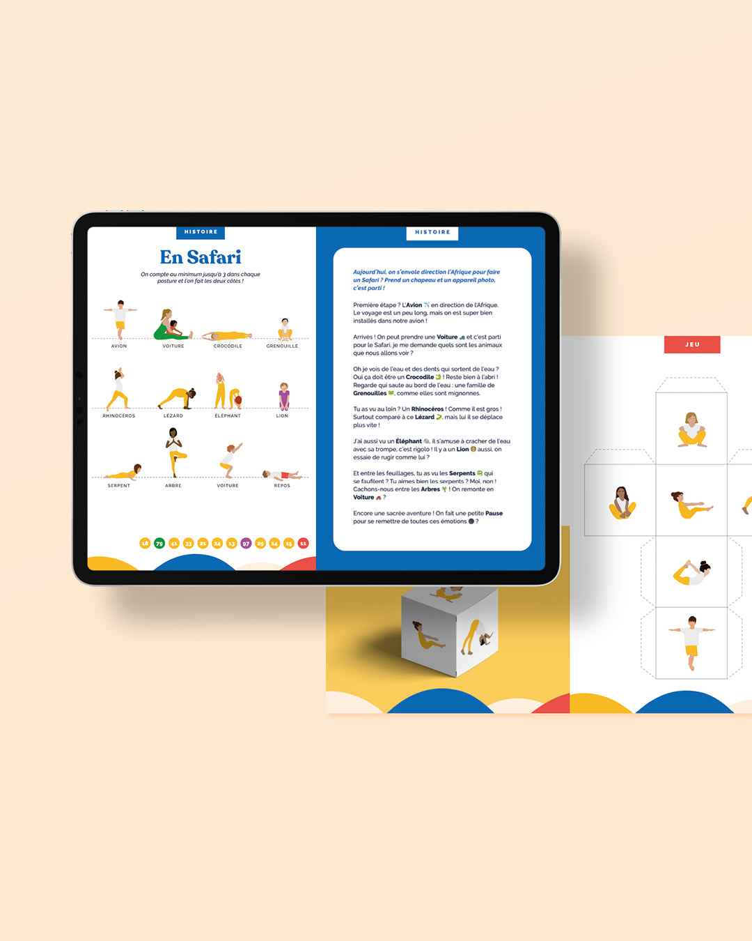 Cahier de Vacances Kids 🖌 1 2 3 Yoga (E-book)
