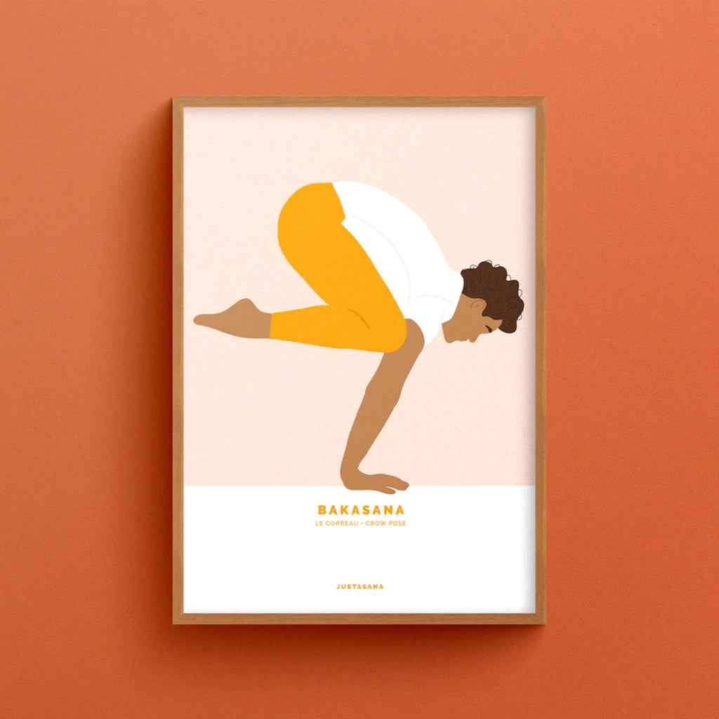 Affiche Bakasana