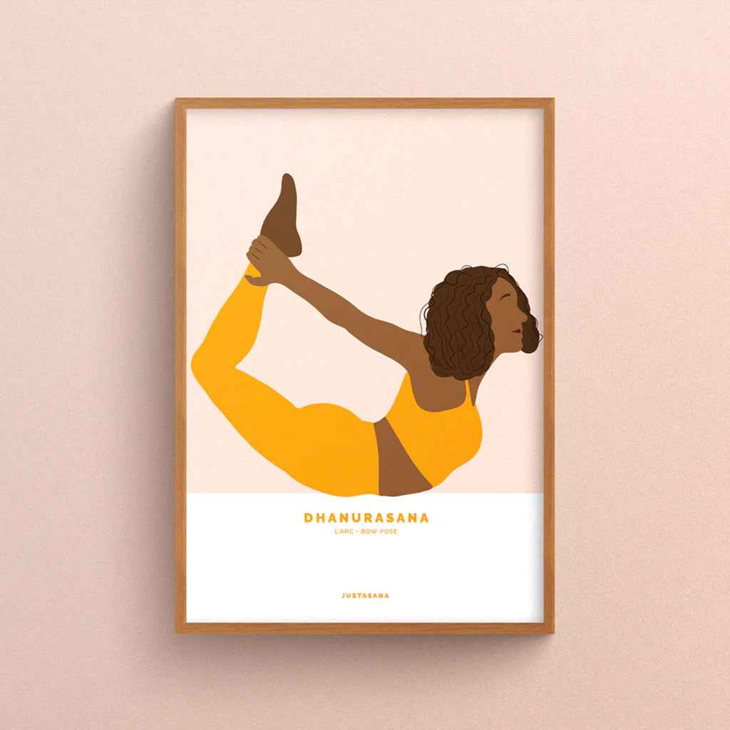 Affiche Dhanurasana