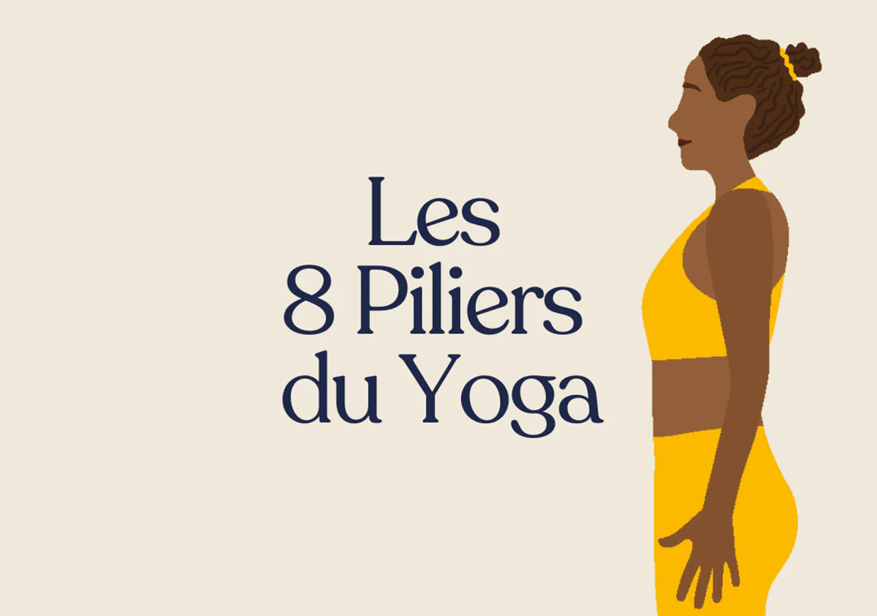 Les 8 piliers du Yoga 🧘‍♀️✨ - Justasana - Cartes de yoga pour pratiquer en autonomie