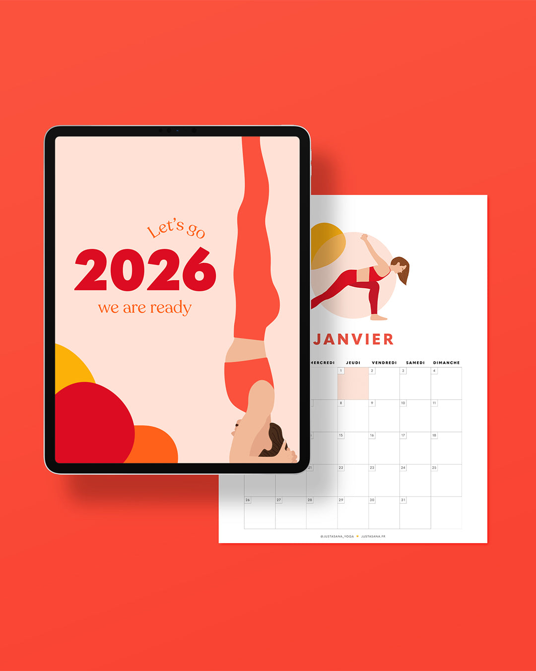 Calendrier 2026 🗓️ 12 Séquences (E-Book)