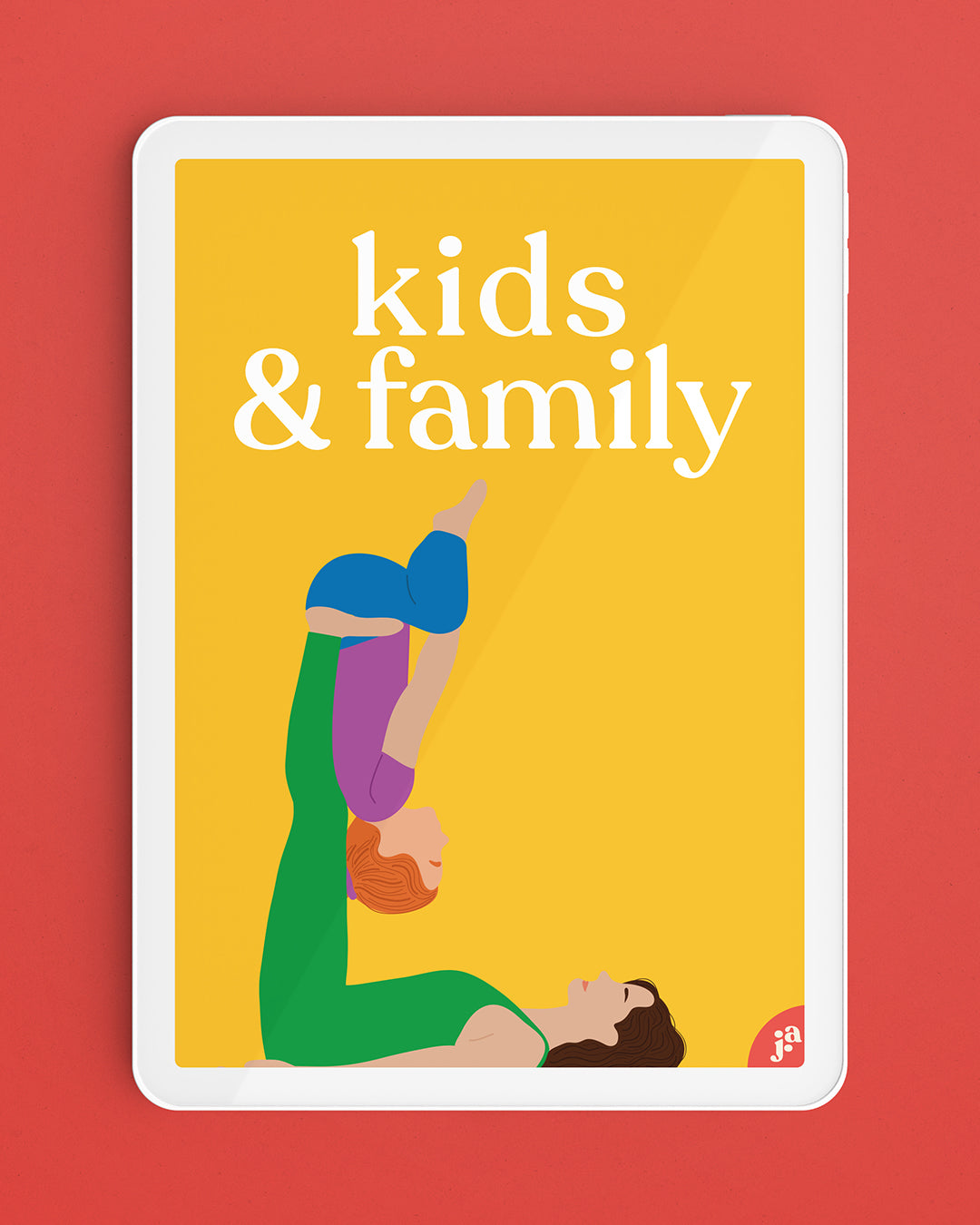 Kids & Family Yoga 🧸 (E-Book)