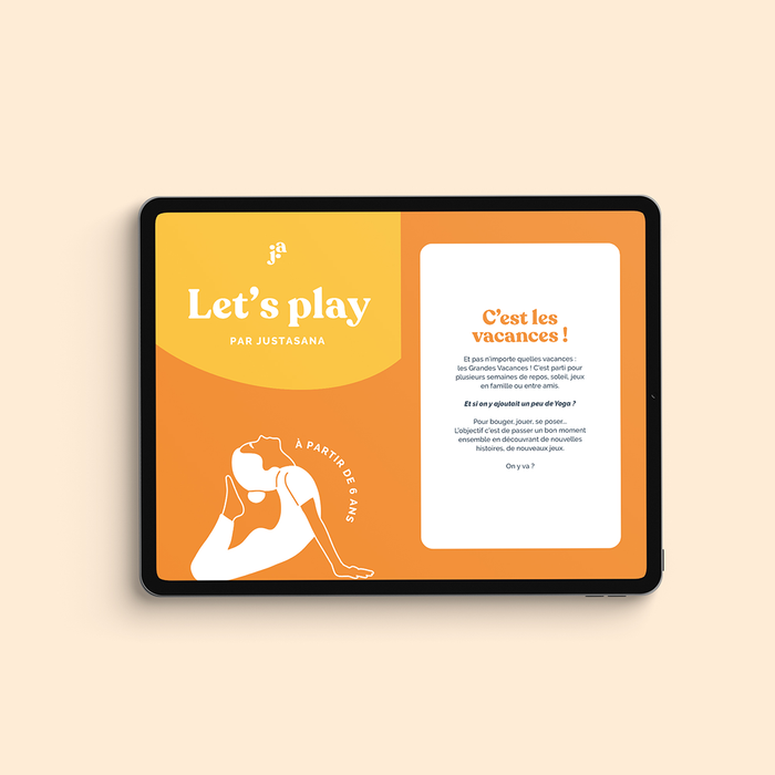 ⛱ Cahier de Vacances - Let's Play (E-Book)