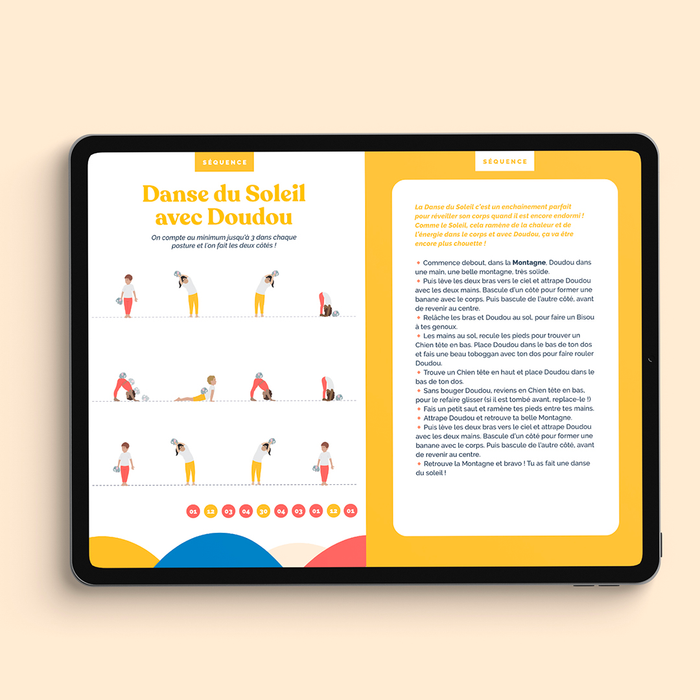 🖌 Cahier de Vacances - 1 2 3 Yoga (E-book)